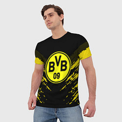 Футболка мужская Borussia FC: Sport Fashion, цвет: 3D-принт — фото 2