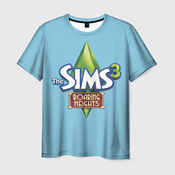 Футболка мужская The Sims 3: Roaring Heights, цвет: 3D-принт