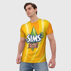 Футболка мужская The Sims: Roaring Heights, цвет: 3D-принт — фото 2