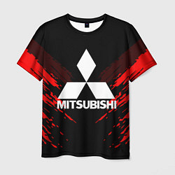Футболка мужская Mitsubishi: Red Anger, цвет: 3D-принт