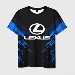 Футболка мужская Lexus: Blue Anger, цвет: 3D-принт
