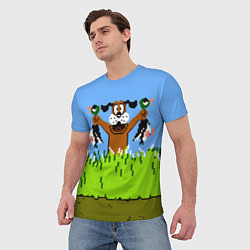 Футболка мужская Duck Hunt, цвет: 3D-принт — фото 2