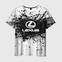 Футболка мужская Lexus: Black Spray, цвет: 3D-принт