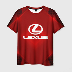 Футболка мужская Lexus: Red Light, цвет: 3D-принт
