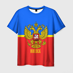 Футболка мужская Ижевск: Россия, цвет: 3D-принт