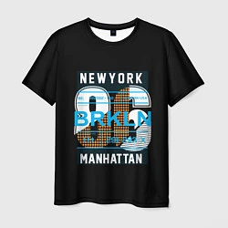 Футболка мужская New York: Manhattan 86, цвет: 3D-принт