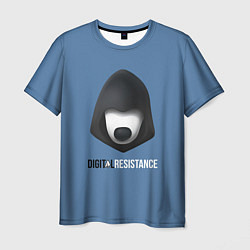 Футболка мужская Digital Resistance, цвет: 3D-принт