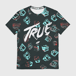 Футболка мужская Avicii: True, цвет: 3D-принт