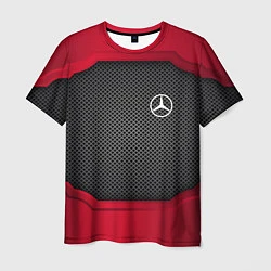 Футболка мужская Mercedes Benz: Metal Sport, цвет: 3D-принт