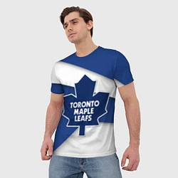 Футболка мужская Toronto Maple Leafs, цвет: 3D-принт — фото 2
