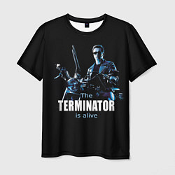 Футболка мужская Terminator: Is alive цвета 3D-принт — фото 1