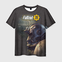 Футболка мужская Fallout 76, цвет: 3D-принт