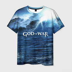 Футболка мужская God of War: Sea ​​rage, цвет: 3D-принт