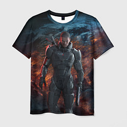 Футболка мужская Mass Effect: Soldier, цвет: 3D-принт