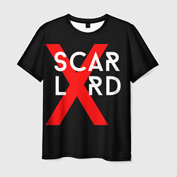 Футболка мужская Scarlxrd Logo, цвет: 3D-принт