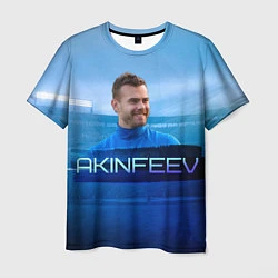 Футболка мужская Akinfeev, цвет: 3D-принт