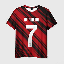 Футболка мужская Ronaldo 7: Red Sport, цвет: 3D-принт