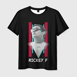 Футболка мужская Rickey F: Glitch, цвет: 3D-принт