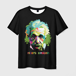 Футболка мужская Albert Einstein, цвет: 3D-принт