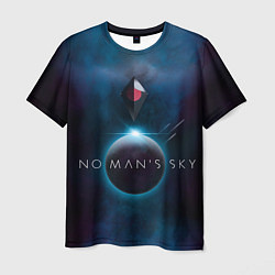 Футболка мужская No Man’s Sky: Dark Space, цвет: 3D-принт