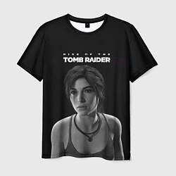 Футболка мужская Rise if The Tomb Raider, цвет: 3D-принт