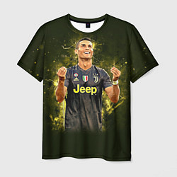 Футболка мужская Ronaldo: Juve Sport, цвет: 3D-принт