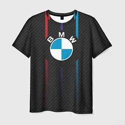 Футболка мужская BMW: Three Lines, цвет: 3D-принт