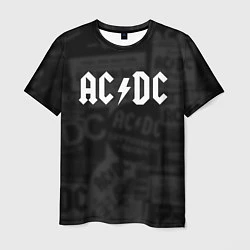 Футболка мужская AC/DC: Black Rock, цвет: 3D-принт