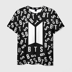 Футболка мужская BTS: Black Style, цвет: 3D-принт