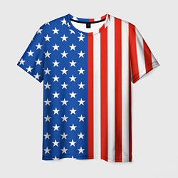 Футболка мужская American Patriot цвета 3D-принт — фото 1
