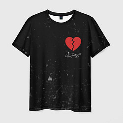 Футболка мужская Lil Peep: Broken Heart, цвет: 3D-принт