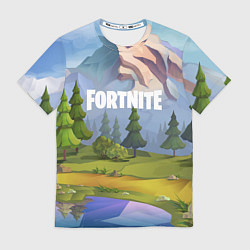 Футболка мужская Fortnite: Forest View, цвет: 3D-принт