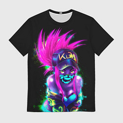 Футболка мужская KDA Akali, цвет: 3D-принт