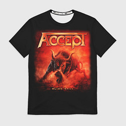Футболка мужская Accept: Hell Bull, цвет: 3D-принт