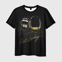 Футболка мужская Daft Punk: Get Lucky, цвет: 3D-принт