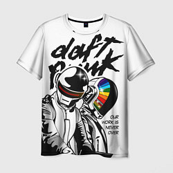 Футболка мужская Daft Punk: Our work is never over, цвет: 3D-принт