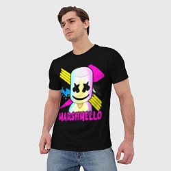 Футболка мужская Marshmello DJ, цвет: 3D-принт — фото 2