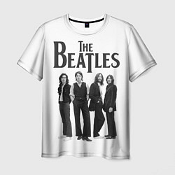 Футболка мужская The Beatles: White Side, цвет: 3D-принт