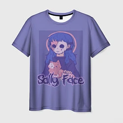 Футболка мужская Sally Face: Violet Halo, цвет: 3D-принт