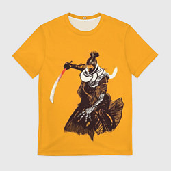 Футболка мужская Sekiro shadows die twice, цвет: 3D-принт