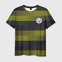 Футболка мужская Manchester City - Pre Match Top 2022, цвет: 3D-принт