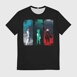 Футболка мужская Boku No Hero Academia minimal, цвет: 3D-принт