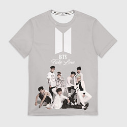 Футболка мужская BTS - Take love, цвет: 3D-принт