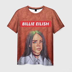 Футболка мужская Billie Eilish, цвет: 3D-принт