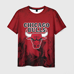 Футболка мужская CHICAGO BULLS, цвет: 3D-принт