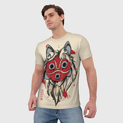 Футболка мужская Princess Mononoke, цвет: 3D-принт — фото 2