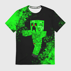 Футболка мужская MINECRAFT, цвет: 3D-принт