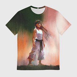 Футболка мужская Girl, цвет: 3D-принт