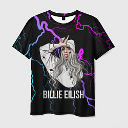 Футболка мужская BILLIE EILISH, цвет: 3D-принт