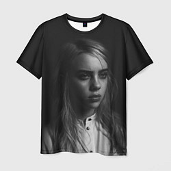 Футболка мужская BILLIE EILISH, цвет: 3D-принт